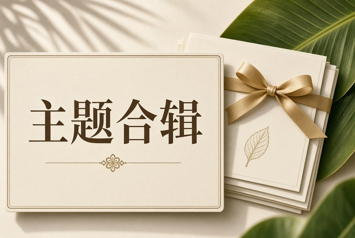 主题合辑栏目视觉